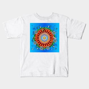 Circle Mandalas 110 (Style:17) Kids T-Shirt